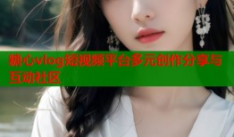 糖心vlog短视频平台多元创作分享与互动社区