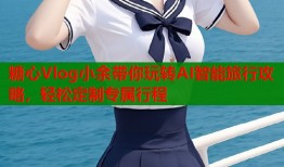 糖心Vlog小余带你玩转AI智能旅行攻略，轻松定制专属行程