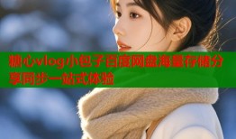 糖心vlog小包子百度网盘海量存储分享同步一站式体验